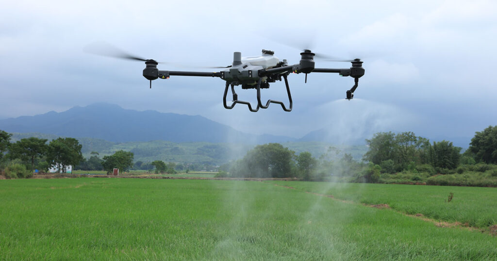 Por-que-pulverizar-sua-arrozeira-com-drone-agrícola-é-mais-rentável
