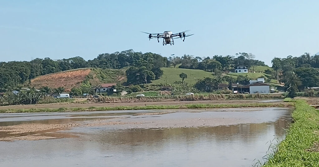 Campoar-Drones-Agrícolas--Uma-Nova-Era-na-Agricultura-moderna-com-a-Semeadura-de-Arroz-por-Drones